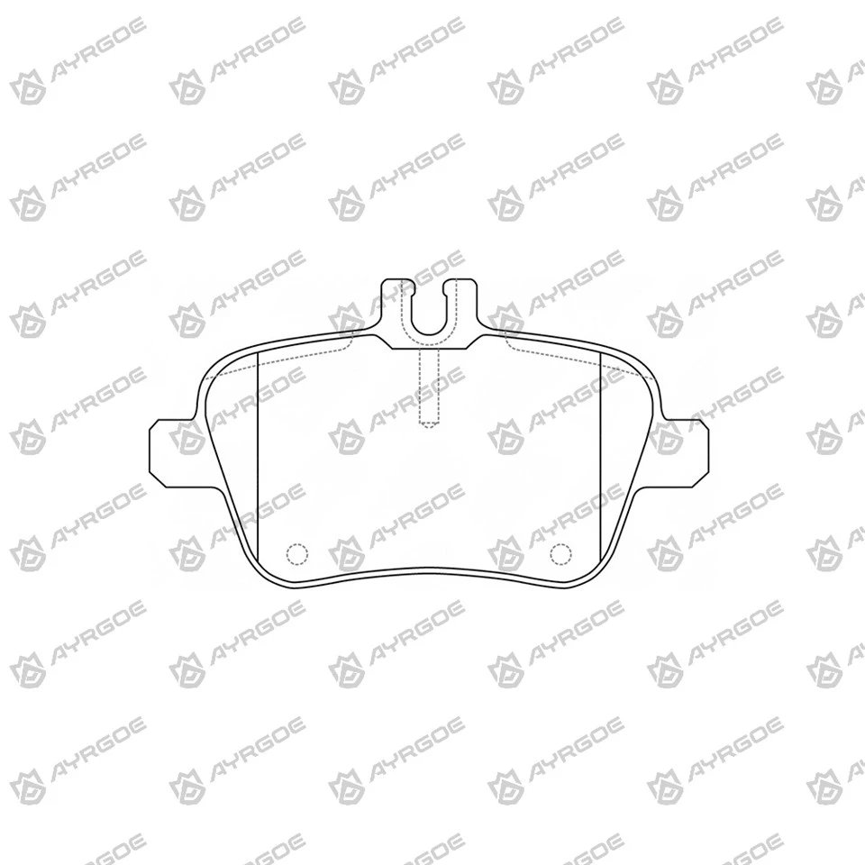 PN31010 Bantalan Rem untuk Mercedes-Benz A 160 176011