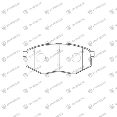 D11299MH Bantalan Rem untuk Hyundai Sonata YF