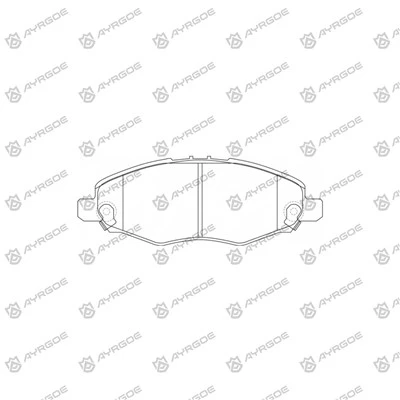 Bantalan rem D2260M untuk Mercedes-Benz Viano 639711.639811