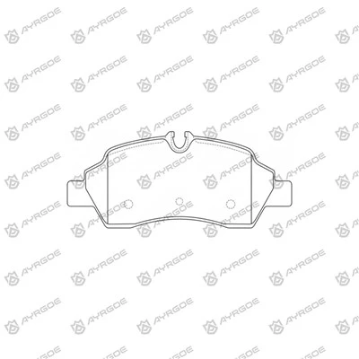 PN0707 Bantalan Rem untuk Geely CK JL7080